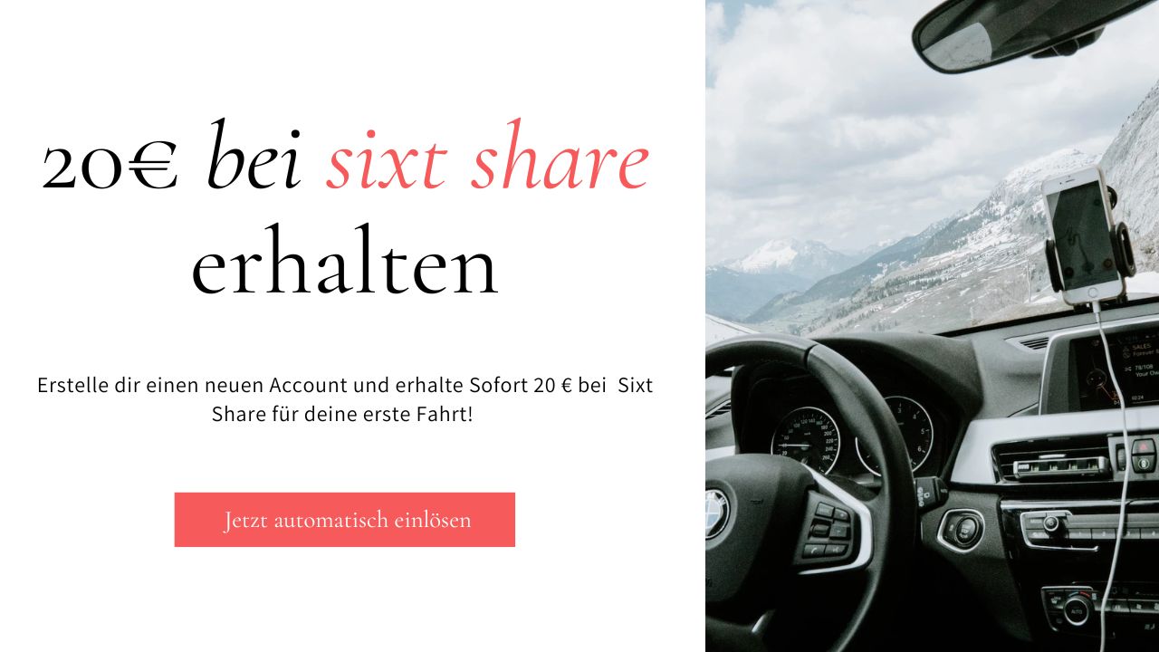 sixt share Gutschein