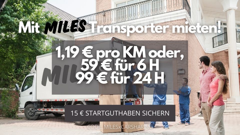 miles transporter mieten